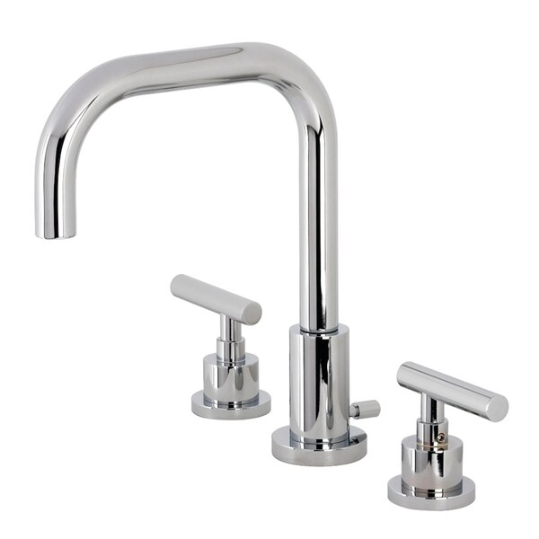 FSC8931CML Manhattan Widespread Bathroom Faucet W/ Brass Pop-Up, Chrome